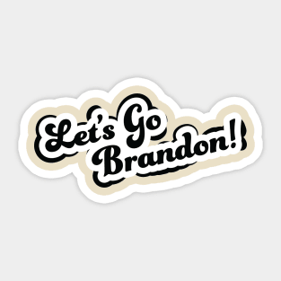 Let's Go Brandon Sticker